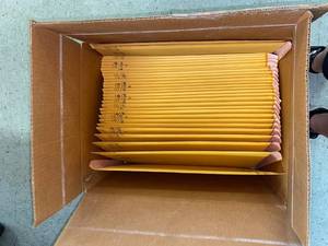 lot 590 image: Case of Kraft Bubble Mailer #6, 12.5 x 19