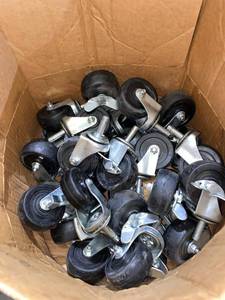 lot 364 image: Mixed Lot of Rigid Casters and Mounts