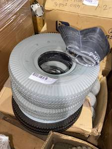 lot 645 image: Mixed Lot of Tires with Tubes  ( 11 Total)