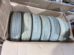 lot 648 image: White Tires with Tubes  2.802.50-4