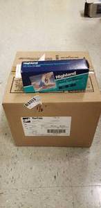 lot 189 image: Case of Filament Tape (72 Rolls) and Filament Tape Dispenser