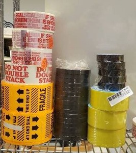 lot 190 image: Large Mixed lot of Tape Packing, Electrical and more