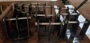 lot 751 image: Dual wheel Swivel Casters