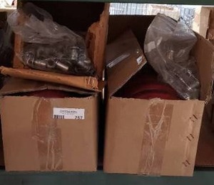 lot 757 image: Mixed lot of wheels and mounting hardware (see pictures)