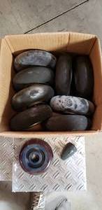 lot 758 image: Mixed lot of Casters, wheels and hardware
