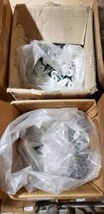 lot 766 image: Mixed lot of compression fittings and mount hardware