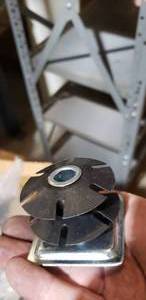 lot 770 image: mixed lot of legs and mounts for casters