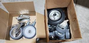 lot 788 image: Mixed lot of Casters, wheels and hardware