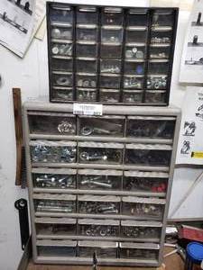 lot 802 image: 2 parts bins and contents