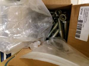 lot 406 image: Mixed Lot of Bolts, Hardware and Eyelet Bolts