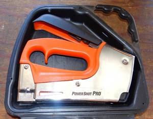 lot 6 image: Powershot Pro Stapler with hard case