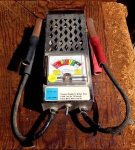 lot 20 image: Battery Load Tester, Analog, 100A
