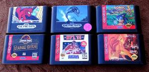 lot 39 image: VINTAGE SEGA GENESIS GAMES