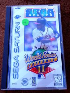 lot 41 image: VINTAGE SEGA SATURN WORLD SERIES 2 GAME