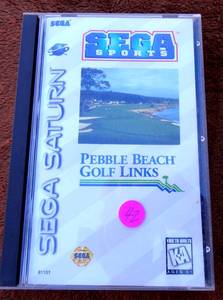 lot 42 image: VINTAGE SEGA SATURN PEBBLE BEACH GOLF LINKS