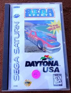 lot 45 image: VINTAGE SEGA SATURN DAYTONA USA GAME