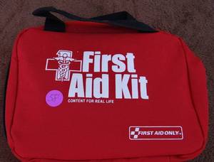 lot 58 image: NICE PREPPERS FIRST AID KIT