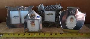 lot 212 image: Lot of 4 Metal Frames