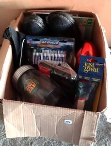 lot 240 image: ASSORTED BOX LOT MISCELLANEOUS ITEMS