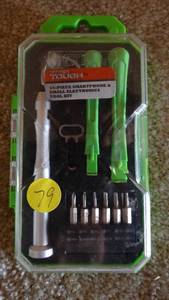 lot 79 image: COMING SOON 18PC SMARTPHONE & SMALL ELECTRONICS TOOL KIT