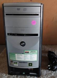 lot 103 image: eMachines T3304 Desktop Computer