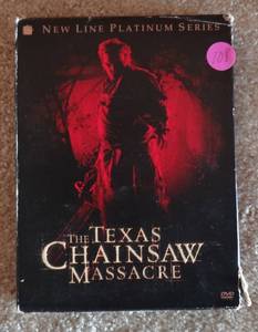 lot 108 image: TEXAS CHAINSAW MASSACRE 2 DVD SET WITH EVIDENCE ENVELOPE