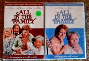 lot 110 image: ALL IN THE FAMILY DVD COLLECTION (SEASON 7 & 9) COMPLETE