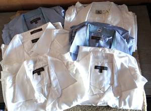 lot 280 image: LOT OF 6 - AMERICAN AIRLINES FLIGHT ATTENDANT UNIFORM SHIRTS (NEVER WORN)