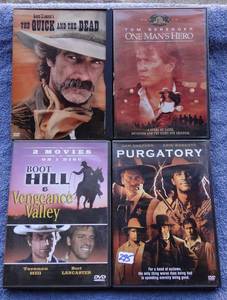 lot 295 image: ASSORTED LOT OF WESTERN DVDS