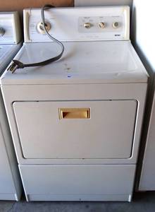 lot 305 image: KENMORE ELITE QUIET PAK 1 ELECTRIC DRYER - HEAVY DUTY (KING SIZE CAPACITY)
