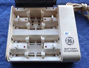 lot 331 image: GE General Electric Bc8b Nickel Cadmium NiCd Battery Charger