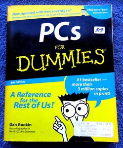 lot 319 image: PC FOR DUMMIES PAPERBACK BOOK