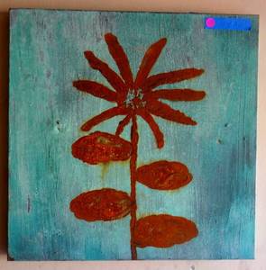 lot 57 image: Another LISA STEELE original ($300) - hand signed on back frame
