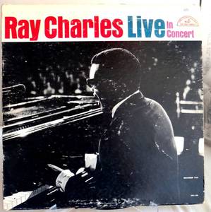 lot 130 image: RARE - RAY CHARLES-Live In Concert-Classic Soul & Blues Album-ABC PARAMOUNT #ABCS-500