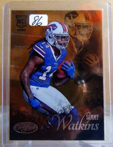 lot 86 image: ROOKIE - SAMMY WATKINS 2014 PANINI CERTIFIED #RR4 ROOKIE RETRO RC