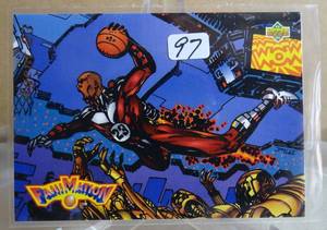 lot 97 image: Michael Jordan 1992-93 Upper Deck FANIMATION Chicago Bulls Basketball Card #506
