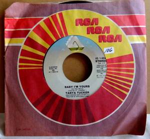lot 106 image: RCA Tanya Tucker Baby Im Yours I Dont Want to Go - 45 7