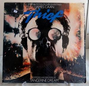 lot 128 image: $$$ TANGERINE DREAM THIEF ORIGINAL SOUNDTRACK VINYL LP 1981 JAMES CAAN  $$$