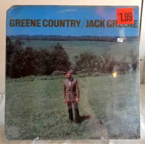 lot 129 image: JACK GREENE Country LP Jolly Green Giant ORIGINAL 1971 Vinyl LP MCA