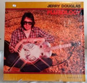 lot 134 image: RARE -  Jerry Douglas  Fluxology Label Rounder Records Vinyl, LP, Album - US Released 1979