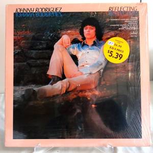 lot 137 image: JOHNNY RODRIGUEZ REFLECTING LP, MERCURY SRM-11110, 1976, VINYL LP
