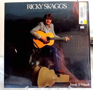 lot 138 image: RICKY SKAGGS Family & Friends LP (Rounder) 1982 .. Country Bluegrass