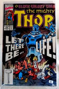 lot 182 image: The Mighty Thor #424 Marvel Comics 1990 Copper Age Comic Book