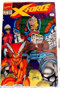 lot 183 image: Marvel Comics X-Force #1 1st Issue Vintage Aug 1991