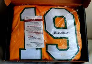 lot 225 image: JSA CERTIFIED - Bert Campaneris Signed Athletics Jersey (JSA) 3World Series champion 19721974