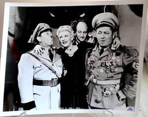 lot 236 image: WOW This is an ORIGINAL 1930s1940s THREE STOOGES photograph (NOT A COPY) 1940 YOU NATSY SPY
