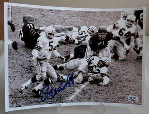 lot 256 image: AUTOGRAPHED - Notre Dame Irish PAUL HORNUNG Signed 4x6 Photo FOOTBALL ($15.00)