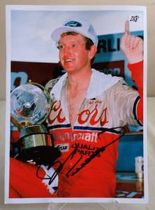 lot 258 image: AUTOGRAPHED - Bill Elliott 1992 - NASCAR WINNER photo 4x6 Autographed Photo - ($25.00)