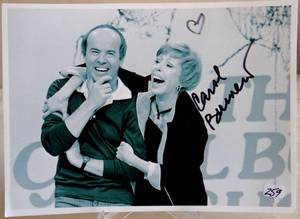 lot 259 image: AUTOGRAPHED - Actress CAROL BURNETT Signed 4x6 Photo
