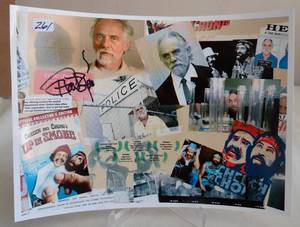 lot 261 image: AUTOGRAPHED - TOMMY CHONG Authentic Hand Signed Autograph 4X6 Photo Collage ($20.00)